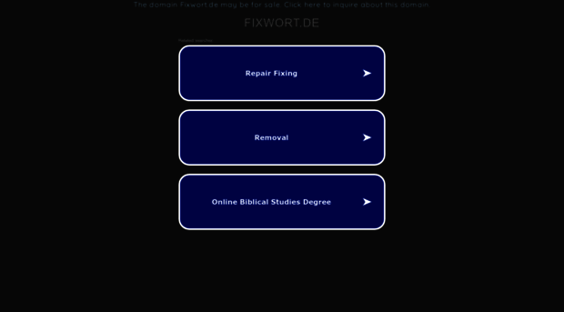 fixwort.de