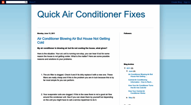 fixyourairconditioner.blogspot.com