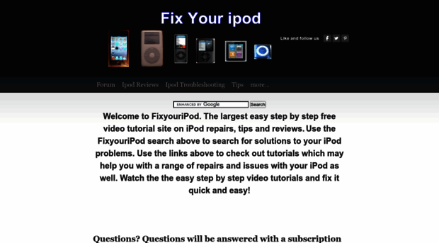 fixyouripod.weebly.com