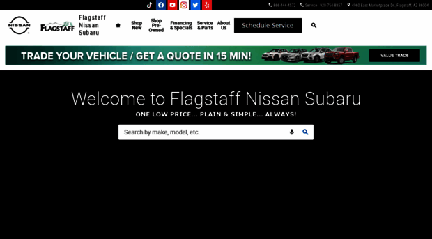 flagstaffnissansubaru.com