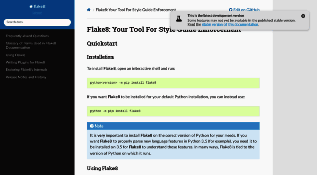 flake8.readthedocs.io