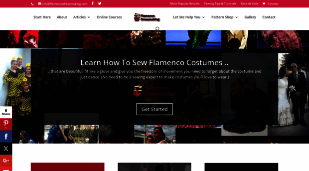 flamencodressmaking.com