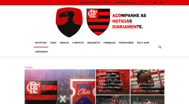 flamengohoje.com