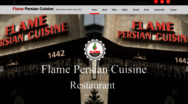 flamepersiancuisine.com