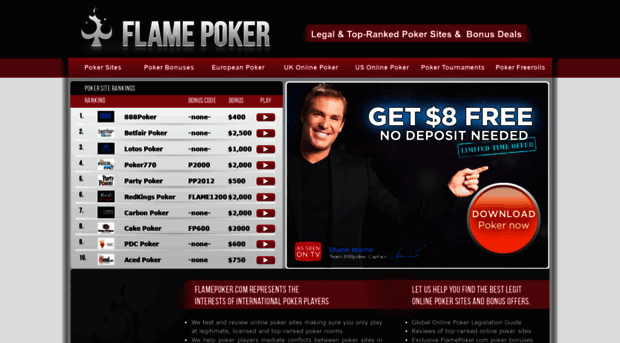 flamepoker.com