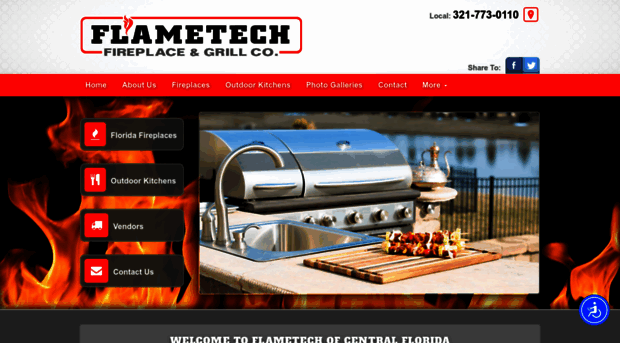 flametechfireplace.com