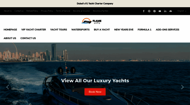 flameyachtdubai.com