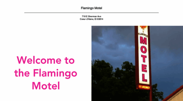 flamingomotelidaho.com