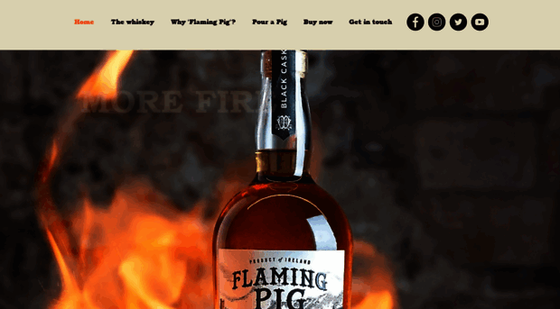 flamingpigwhiskey.com