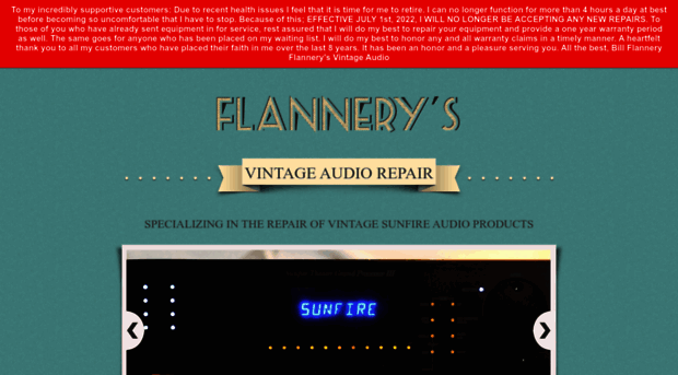 flannerysvintageaudio.com