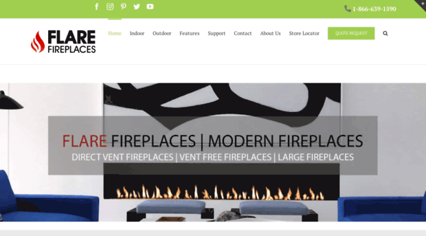 flarefireplaces.com