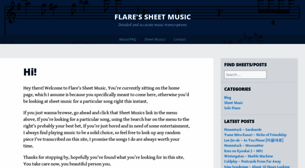 flaresheets.wordpress.com