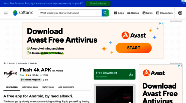 flash-4k.en.softonic.com