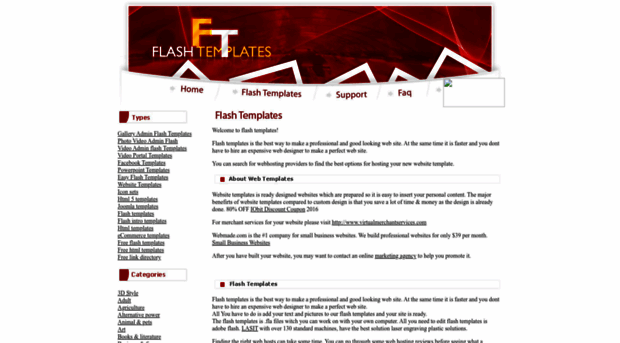 flash-templates.net