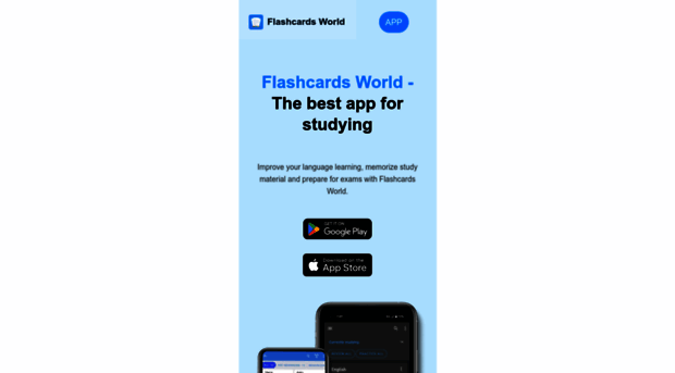 flashcards.world