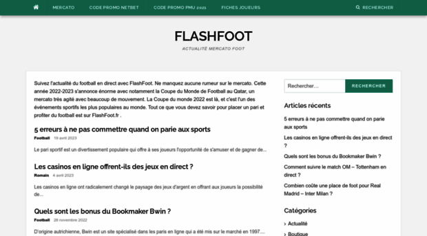 flashfoot.fr