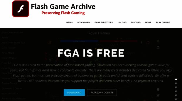 flashgamearchive.com