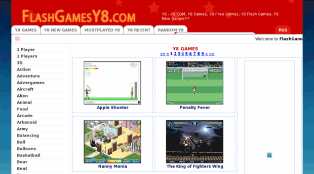 Y8.com Flash Games