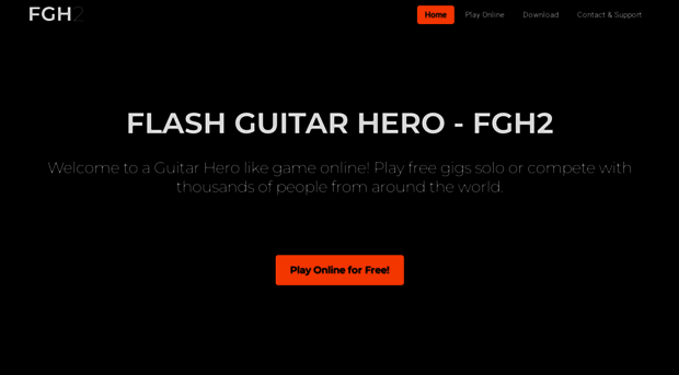 flashguitarhero.com