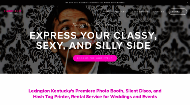 flashinglightsphotobooth.com