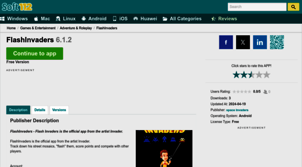 flashinvaders.soft112.com