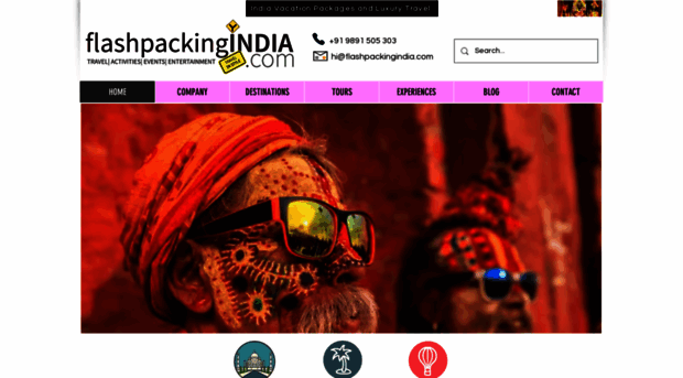 flashpackingindia.com