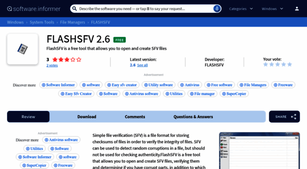 flashsfv.software.informer.com