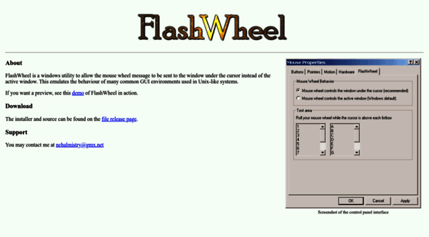 flashwheel.sourceforge.net