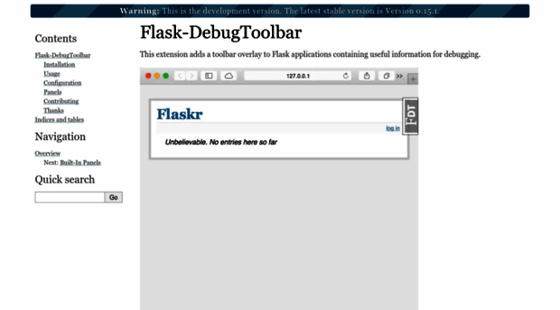 flask-debugtoolbar.readthedocs.org