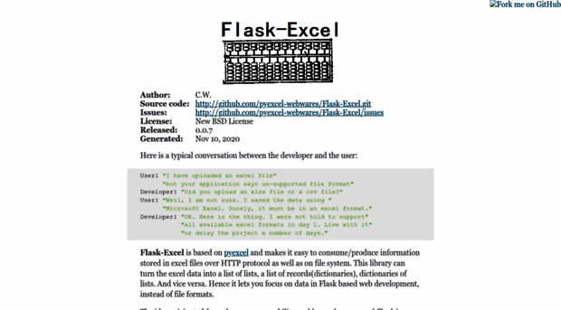 flask.pyexcel.org