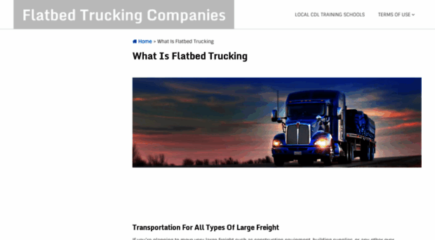 flatbedtruckingcompanies.org