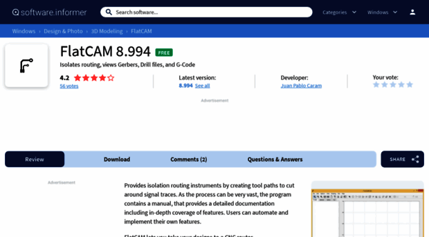 flatcam.software.informer.com
