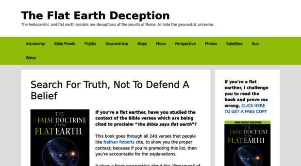 flatearthdeception.com