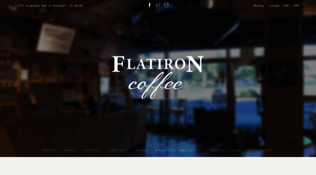 flatironcoffee.com