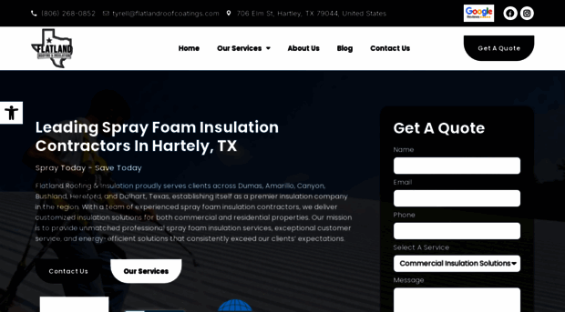 flatlandroofinginsulation.com