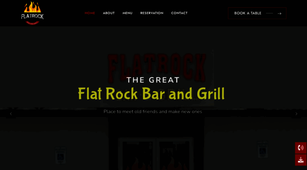 flatrockbarandgrill.com