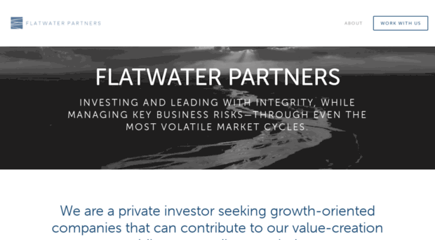 flatwaterpartners.com