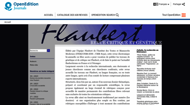 flaubert.revues.org