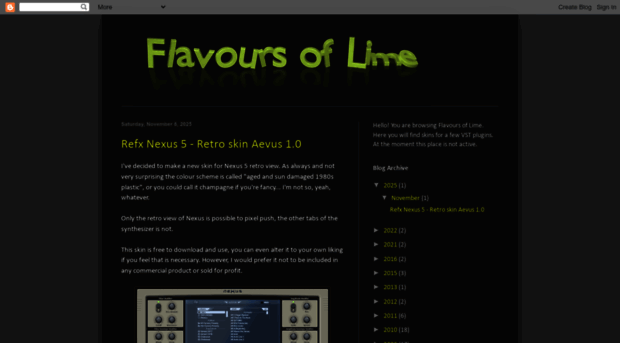 flavoursoflime.blogspot.com