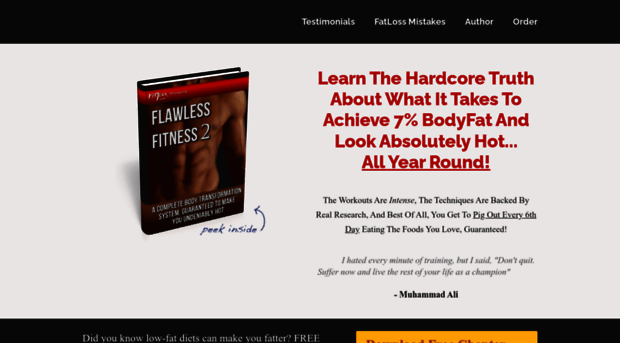 flawlessfitnessbook.com