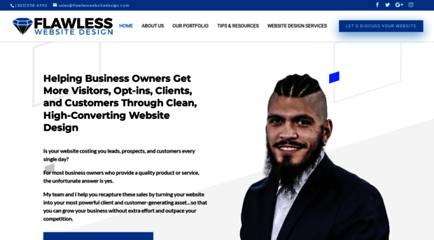 flawlesswebsitedesign.com