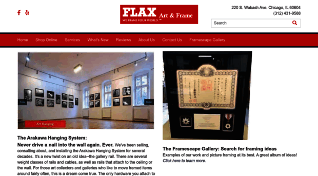 flaxartandframe.com