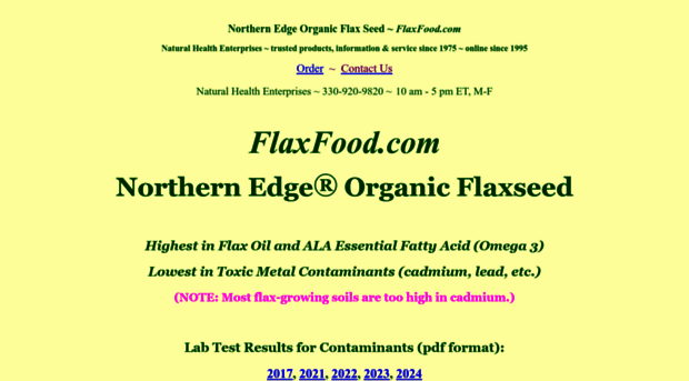flaxfood.com