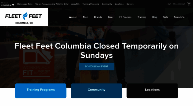 fleetfeetcolumbia.com