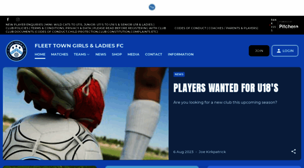 fleettowngirlsandladiesfc.co.uk