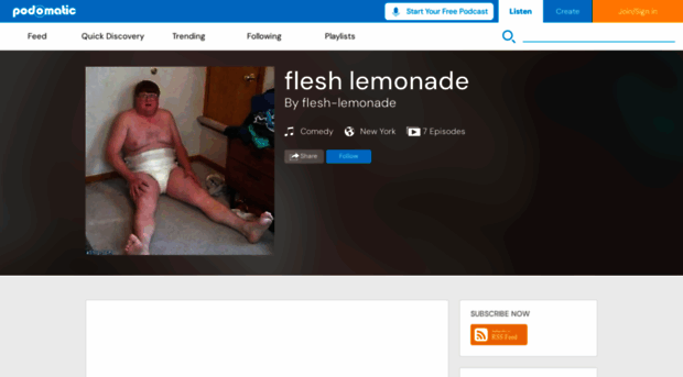 flesh-lemonade.podomatic.com