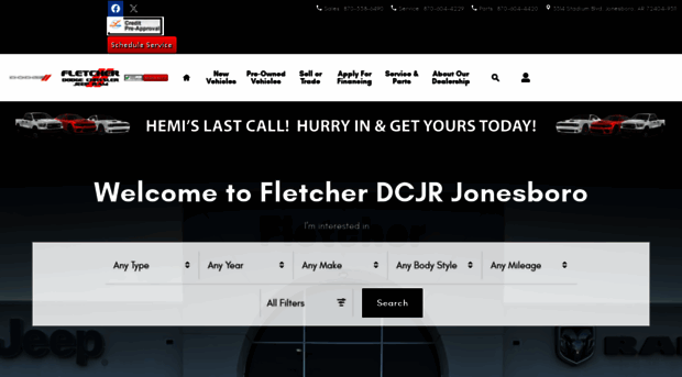 fletcherdodgechryslerjeep.com