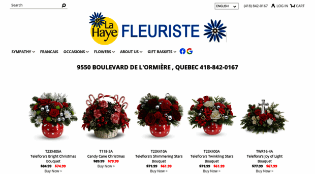 fleuristelahaye.com