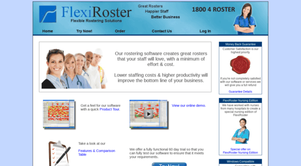 flexiroster.com