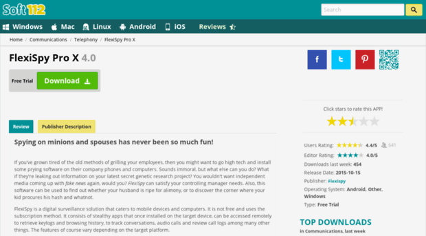 flexispy-pro-x.soft112.com